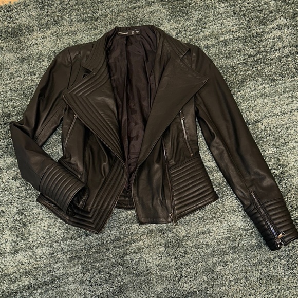 Karen Millen Jackets & Blazers - Karen millen Black Leather Jacket